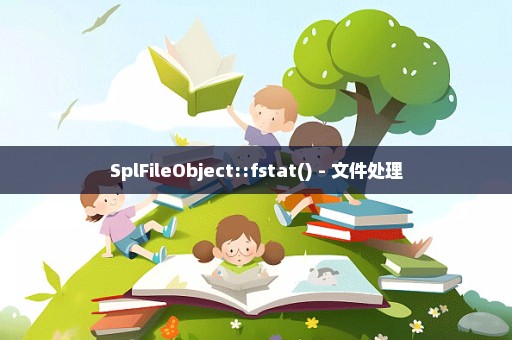 SplFileObject::fstat() - 文件处理