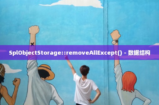 SplObjectStorage::removeAllExcept() - 数据结构