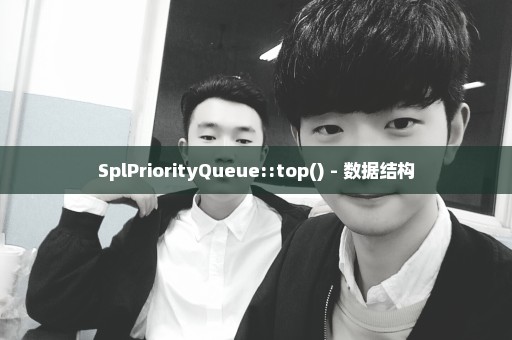 SplPriorityQueue::top() - 数据结构