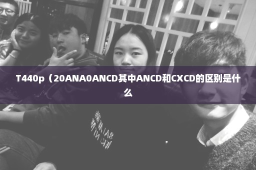 T440p（20ANA0ANCD其中ANCD和CXCD的区别是什么