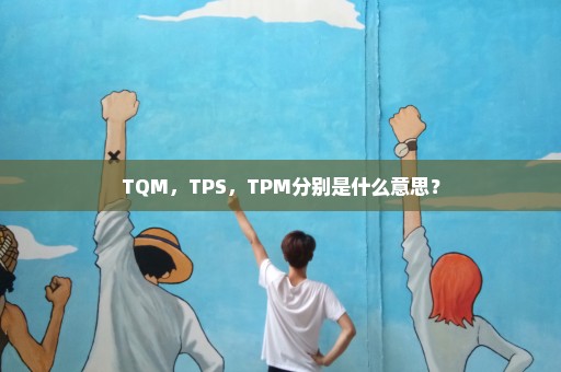 TQM，TPS，TPM分别是什么意思？
