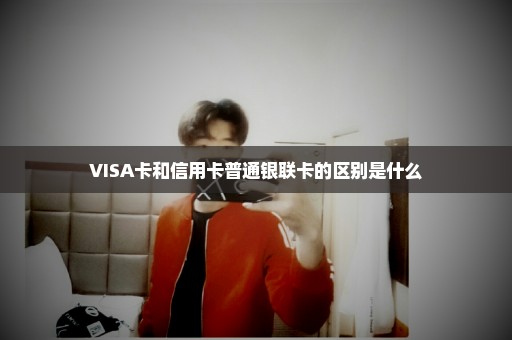 VISA卡和信用卡普通银联卡的区别是什么