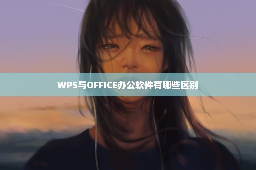 WPS与OFFICE办公软件有哪些区别