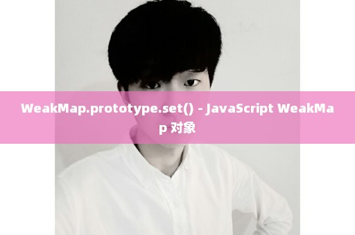 WeakMap.prototype.set() - JavaScript WeakMap 对象