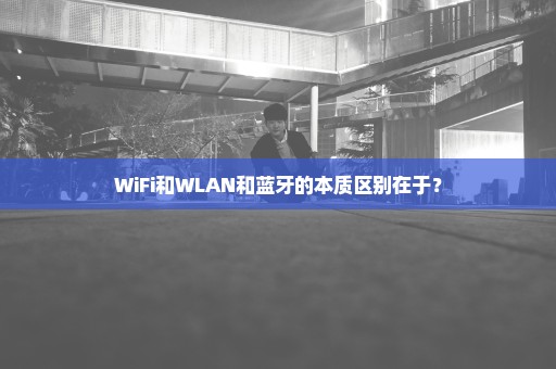WiFi和WLAN和蓝牙的本质区别在于？