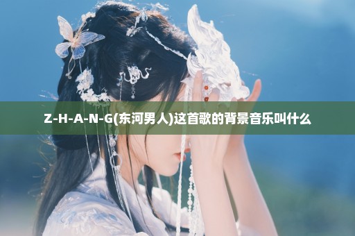 Z-H-A-N-G(东河男人)这首歌的背景音乐叫什么