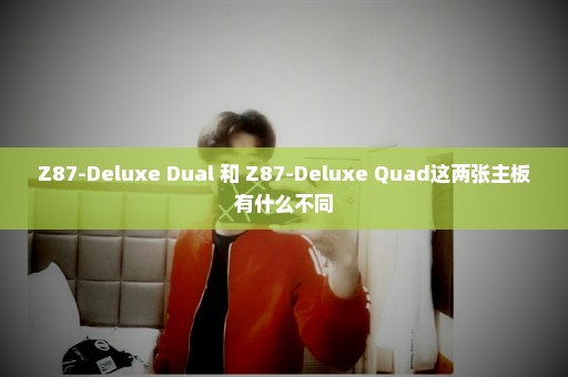 Z87-Deluxe Dual 和 Z87-Deluxe Quad这两张主板有什么不同