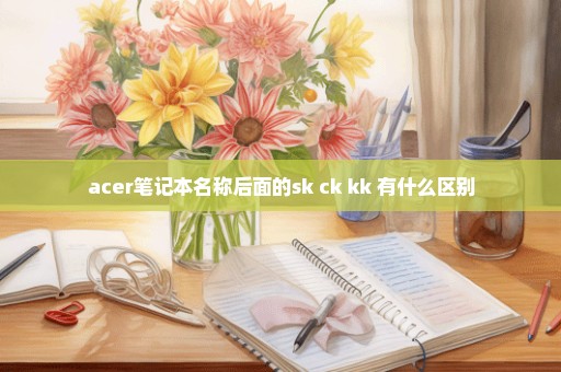 acer笔记本名称后面的sk ck kk 有什么区别