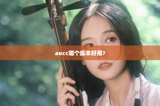 aecc哪个版本好用？