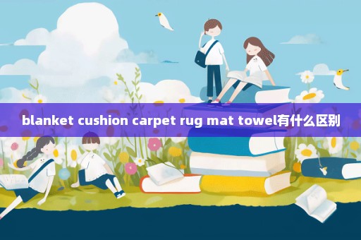 blanket cushion carpet rug mat towel有什么区别