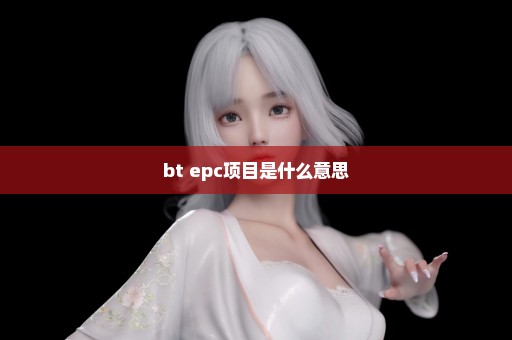 bt+epc项目是什么意思