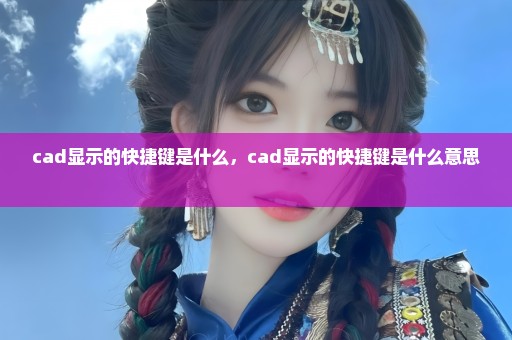 cad显示的快捷键是什么，cad显示的快捷键是什么意思 
