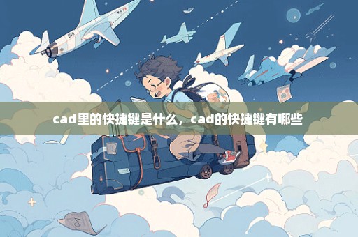 cad里的快捷键是什么，cad的快捷键有哪些 