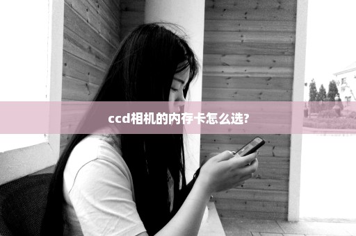 ccd相机的内存卡怎么选?