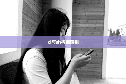 ci与sh构词区别