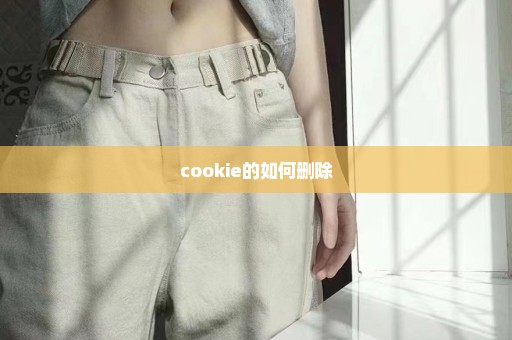 cookie的如何删除
