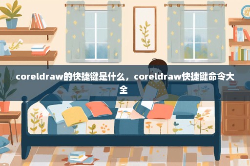 coreldraw的快捷键是什么，coreldraw快捷键命令大全 