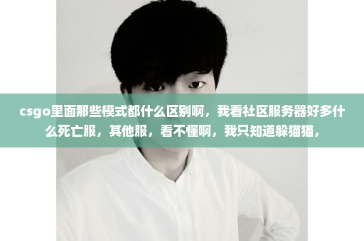 csgo里面那些模式都什么区别啊，我看社区服务器好多什么死亡服，其他服，看不懂啊，我只知道躲猫猫，