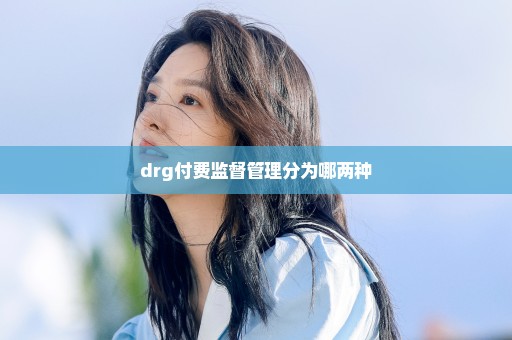 drg付费监督管理分为哪两种