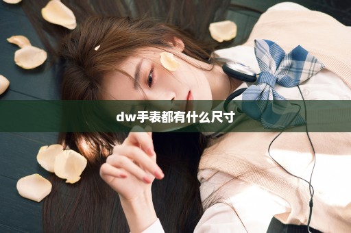 dw手表都有什么尺寸