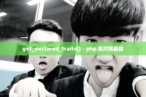 get_declared_traits() - php 类对象函数