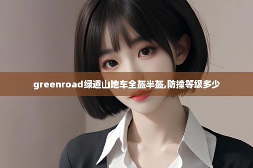 greenroad绿道山地车全盔半盔,防撞等级多少