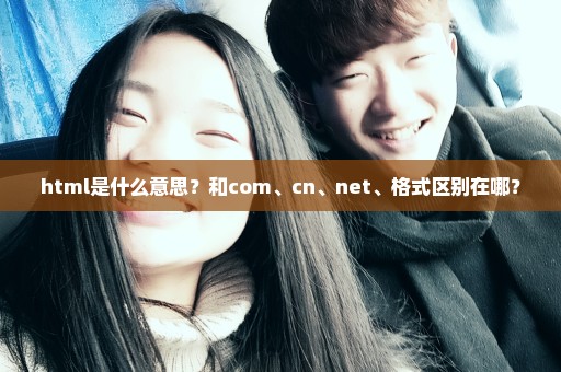html是什么意思？和com、cn、net、格式区别在哪？