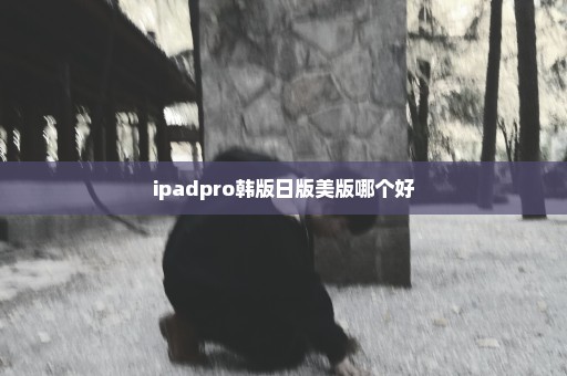 ipadpro韩版日版美版哪个好