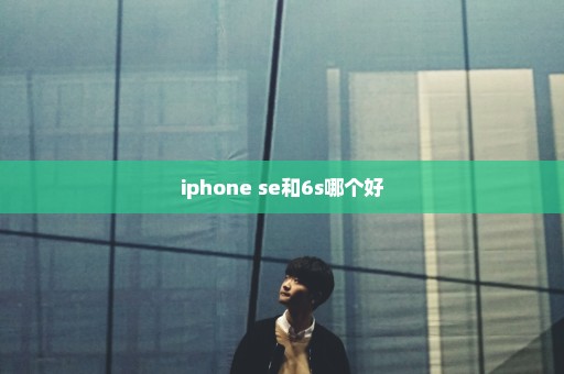 iphone se和6s哪个好