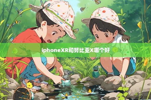 iphoneXR和努比亚X哪个好