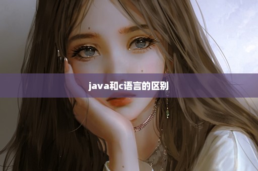 java和c语言的区别