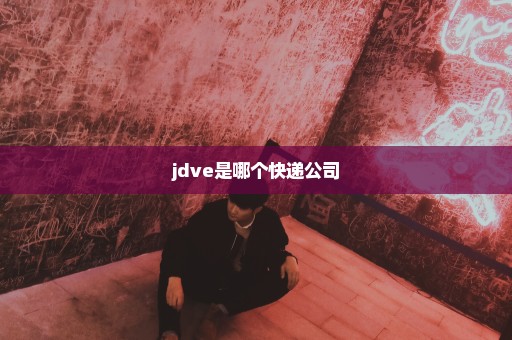 jdve是哪个快递公司