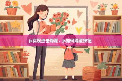 js实现点击隐藏，js如何隐藏按钮 