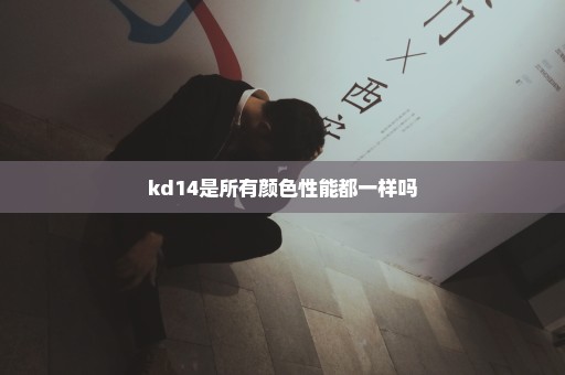 kd14是所有颜色性能都一样吗