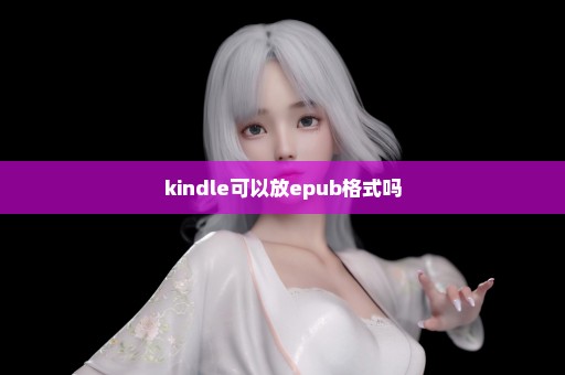 kindle可以放epub格式吗