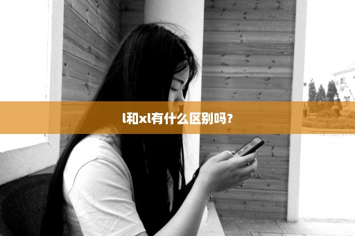 l和xl有什么区别吗？