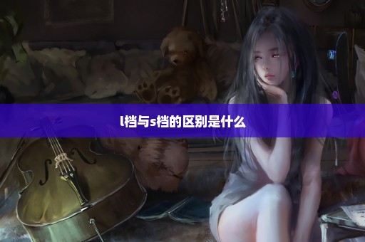 l档与s档的区别是什么