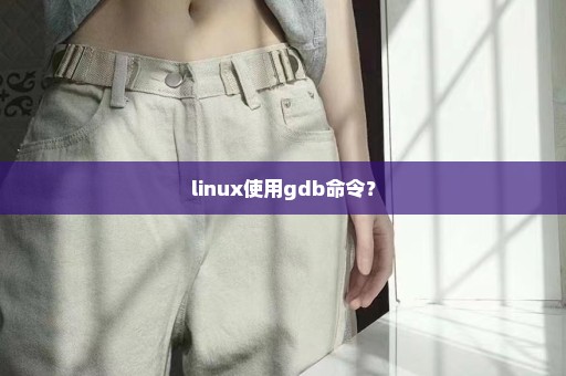 linux使用gdb命令？