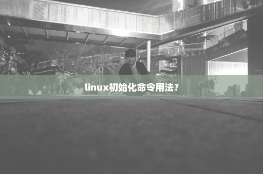 linux初始化命令用法？