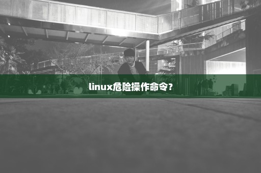 linux危险操作命令？