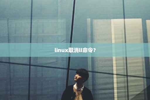 linux取消ll命令？
