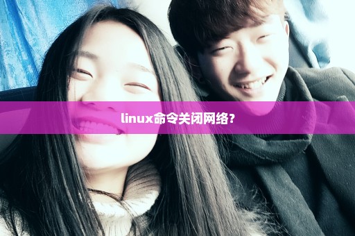 linux命令关闭网络？