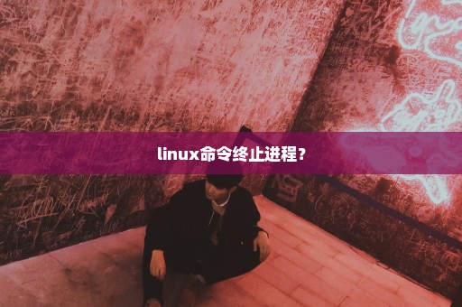 linux命令终止进程？
