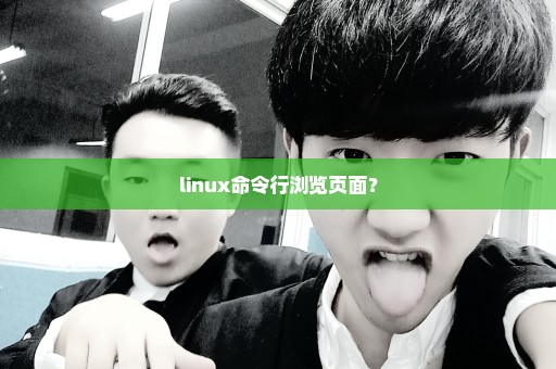 linux命令行浏览页面？