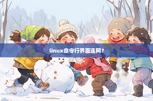 linux命令行界面连网？