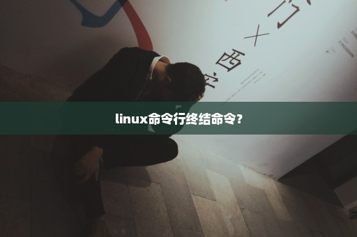 linux命令行终结命令？