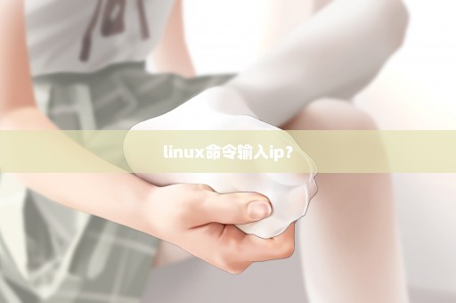 linux命令输入ip？