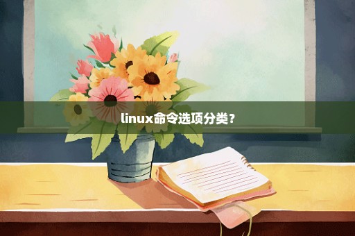 linux命令选项分类？