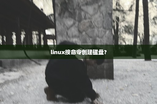 linux按命令创建磁盘？