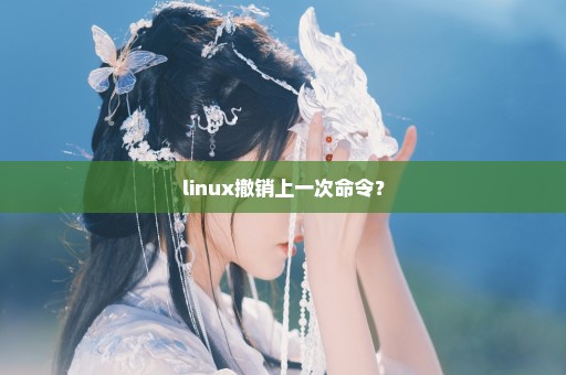 linux撤销上一次命令？